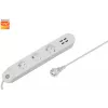 Slimme stekkerdoos Denver SHP-300U 3 AC-stopcontacten type E 4 wit