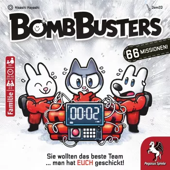 Pegasus Spiele Pegasus Bomb Busters (Spiel des Jahres 2025) – familiespel