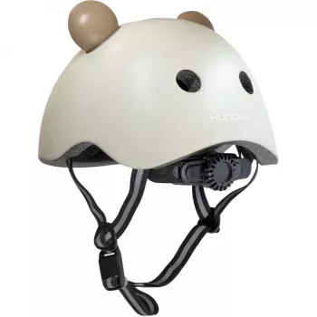 Kinderhelm HUDORA Beary mokka, maat 48–52 cm
