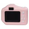 Denver KPC-1370P digitale kindercamera met thermische printer, 2,8 inch LCD, 48 MP, 1440p-video, roze