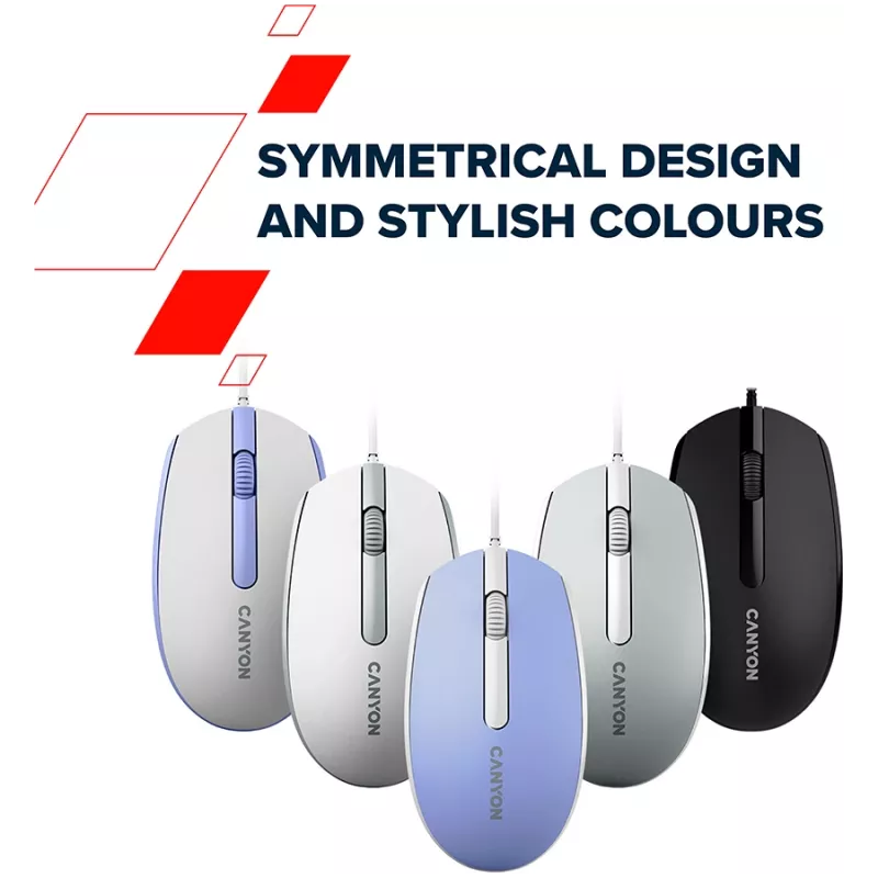 CANYON muis M-10 kabel lavendel