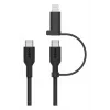 USB-kabel Belkin BoostCharge Pro 1,5 m USB-C USB-C/Lightning zwart