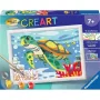 CreArt - Zeeschildpad, schilderen