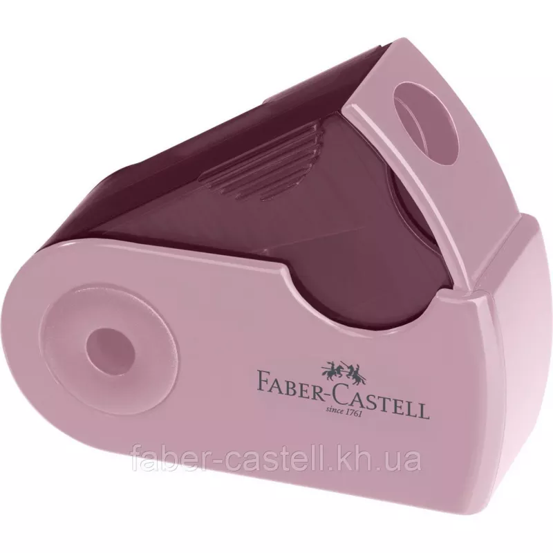 Handmatige puntenslijper Faber-Castell 182774 zwart blauw roze