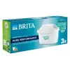 Waterfilterpatroon BRITA Maxtra+ Pure Performance, technopolymeer, 150 L capaciteit, 3 stuks