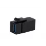 Microconnect KEYSTONE-USBA Keystone-module zwart 5g