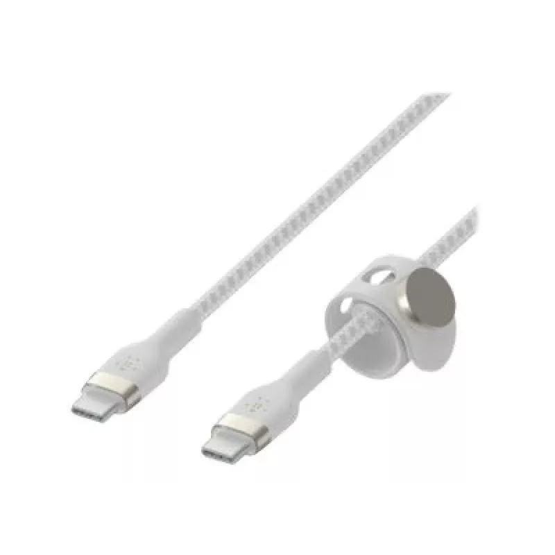 Belkin BOOSTCHARGE PRO Flex USB-kabel 1 m USB 2.0 USB C wit (CAB011BT1MWH)