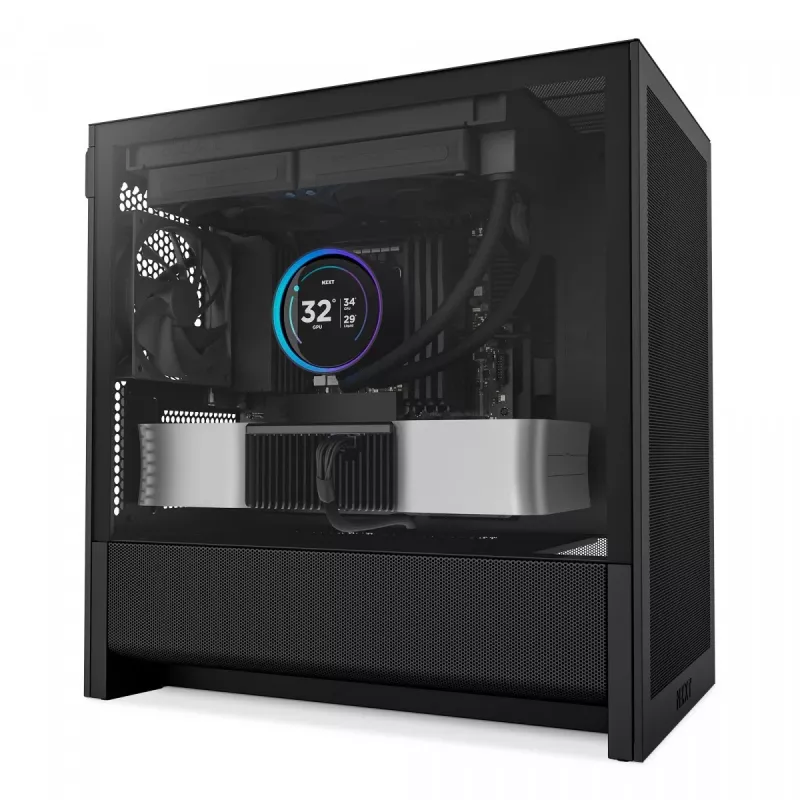 NZXT H3 Flow Micro ATX Airflow behuizing - zwart