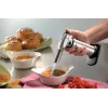 GEFU FUEGO Creme Brulee keukenbrander G-35400, zwart/roestvrij staal