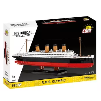 Bouwset Cobi Blocks R.M.S. Olympic 59 blokken — 59-delige modelbouwset