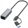 Ethernet-adapter ALLNET ALL-NC-2.5G-USBC_A USB 3.0 Type-C & Type-A 2,5 Gbps Multi-Gigabit LAN