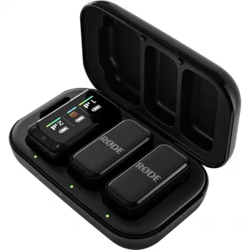 Draadloze lavalier-microfoonkit Rode Wireless Micro Camera Kit met draadloze zender en ontvanger