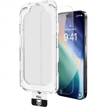 NEVOGLASS, beeldschermbeschermfolie transparant, iPhone 17 Air, met Easy App