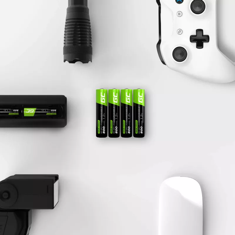 Green Cell GR08 huishoudbatterij oplaadbare batterij AAA nikkel-metaalhydride (NiMH)