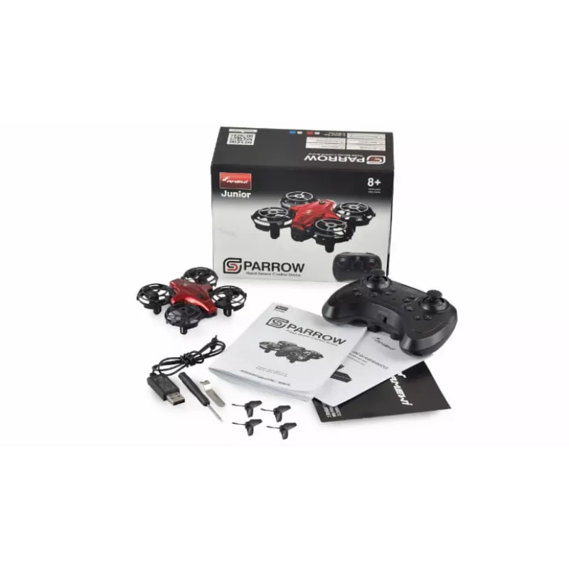 Cameradrone Amewi 25324 mini-drone 300 mAh zwart rood