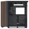 APNX V1-W-BK-v1 Midi-Tower zwart, hout