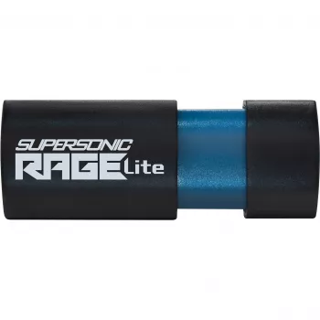 Flashdrive PATRIOT Rage Lite 512GB 120 MB/s USB 3.2 uitschuifbaar zwart (PEF512GRLB32U)