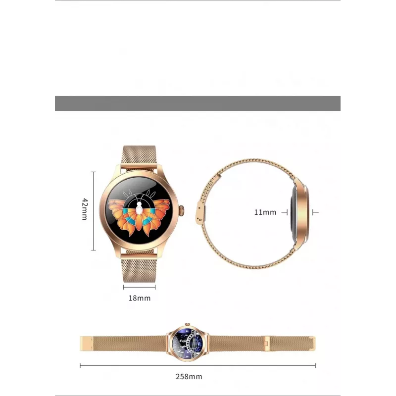 Smartwatch MaxCom FW42 GOLD goud
