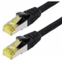 Netwerkkabel Helos CAT6 S/FTP (PIMF) 1,5 m zwart
