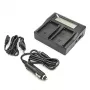 Accuoplader SONY NP-F970, dual