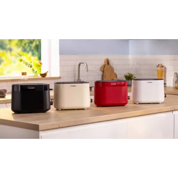 Bosch toaster | TAT2M127 MyMoment | vermogen 950 W | aantal sleuven 2 | behuizingsmateriaal kunststof | beige