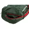 Mummieslaapzak zwart Arrow ECO (donkergroen/rood)