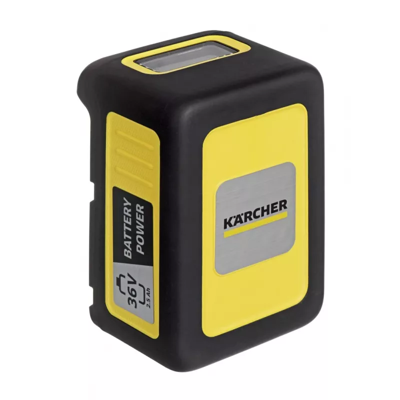 Accu- & laderset Kärcher Starter Kit Battery Power 36/25 — 36 V, 2500 mAh, geel