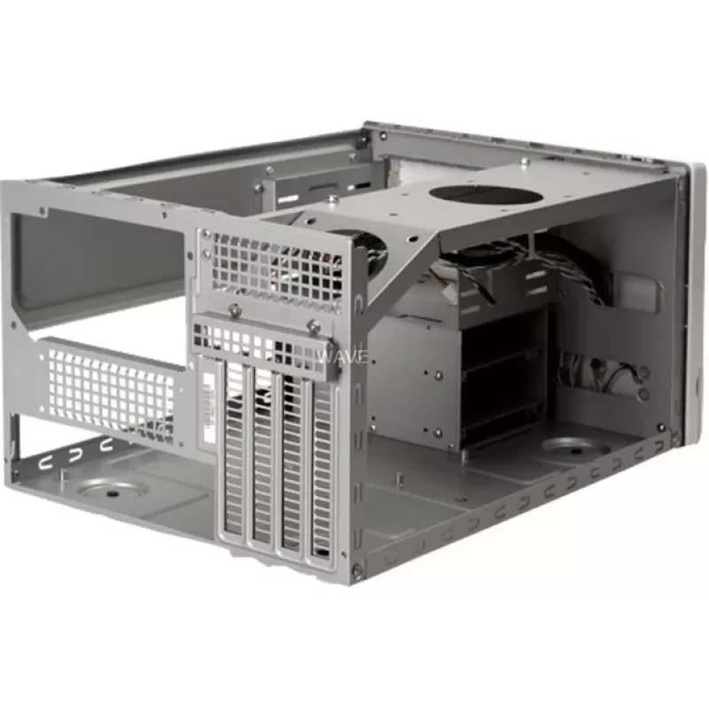 PC-behuizing SILVERSTONE SG02-F Small Form Factor SFF Micro ATX, 2x 3,5-inch bays, USB 3.0, zwart