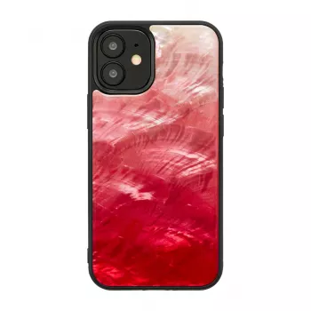 Hoes iKins voor Apple iPhone 12 mini — Pink Lake met zwarte accenten