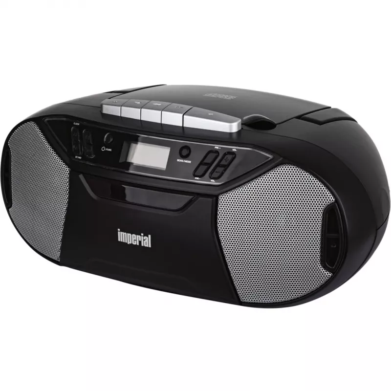 Telestar PBB 1 analoge FM-radio 2 W RMS zwart