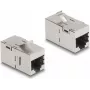 DeLOCK 87161 keystone-module plat metaalkleurig RJ-45