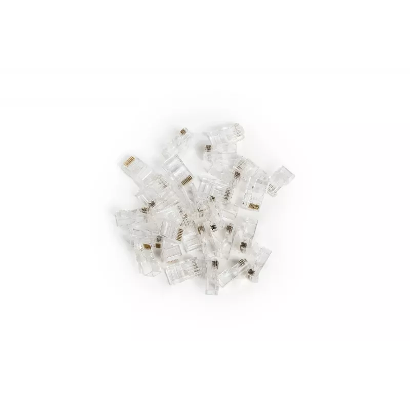RJ45-kabelstekker Digitus X-ML-6U-EZ transparant stekker 100 stuks
