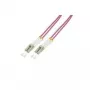Logilink - Patchkabel - LC Multi-Mode (M) - LC Multi-Mode (M) - 20 m - Glasvezel - 50/125 µm - OM4 - halogeenvrij - heather violet (FP4LC20)