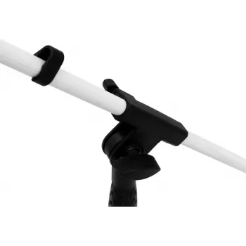 Omnitronic MS-1W Microfoonstatief met giraf, wit