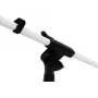 Microfoonstatief Omnitronic MS-1W wit, verstelbare arm, tafelmount-zwenkarm