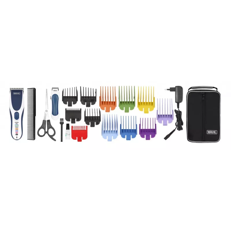 Wahl 09649-916 haartrimmer/tondeuse blauw, wit 8 nikkel-metaalhydride (NiMH)