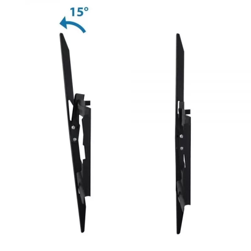 TV-wandhouder Esperanza HYPNOS 177,8 cm 70 inch zwart max. 30 kg