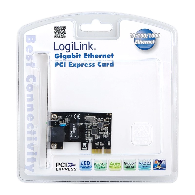 Netwerkkaart LogiLink PCI Express PC0029A 1000 Mbit/s
