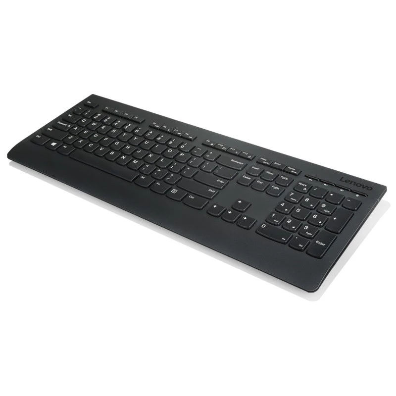 Lenovo 4X30H56874 Toetsenbord Universeel RF Draadloos QWERTY US Engels Zwart