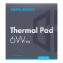 Warmtegeleidingspad GrauGear G-TMP-6W 100×100×1 mm, warmtegeleidingsvermogen 6 W/m·K
