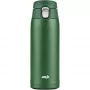 Reisbeker EMSA N2151900, donkergroen, 0,4 L, klapdeksel