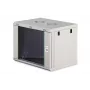 Wandgemonteerde 9U-rackbehuizing DIGITUS Dynamic-N DN-37104, 600 x 450 mm, IP20, slot met sleutel, ongemonteerd