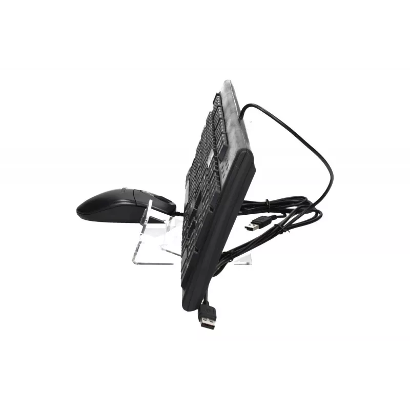 A4Tech KM-72620D - toetsenbord-muisset - USB - US - zwart