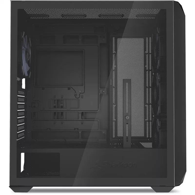Sharkoon AK3 RGB midi tower zwart