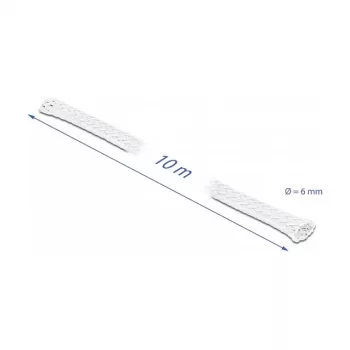 Kabelslang DeLOCK 20693 wit