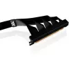 Thermaltake PCI-E 4.0 dubbele 90 graden riserkabel, 40 cm, zwart