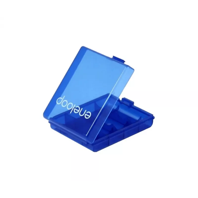 Accu's PANASONIC ENELOOP AA 2000 mAh 4 stuks + etui (BK-3MCDE/4CP+CASE)