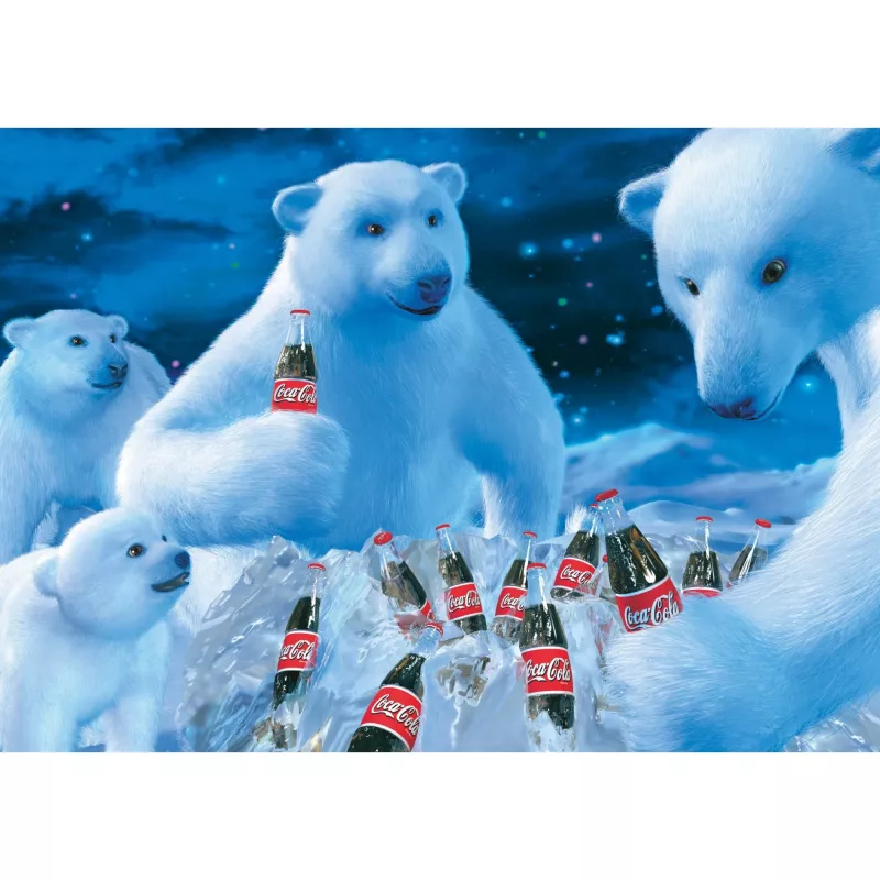 Coca-Cola - ijsberen, puzzel 1000 stukjes