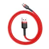 USB-kabel Baseus CAMKLF-C09 2m USB A naar Micro-USB B rood