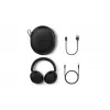 Philips TAH8000EBK/00 hoofdtelefoon/headset draadloos hoofdband gesprekken/muziek USB Type-C Bluetooth zwart